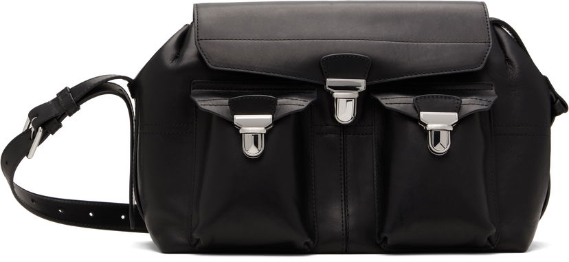 Skuldertaske LEMAIRE Lemaire Medium Gear Bag Sort | BG0096 LL0122