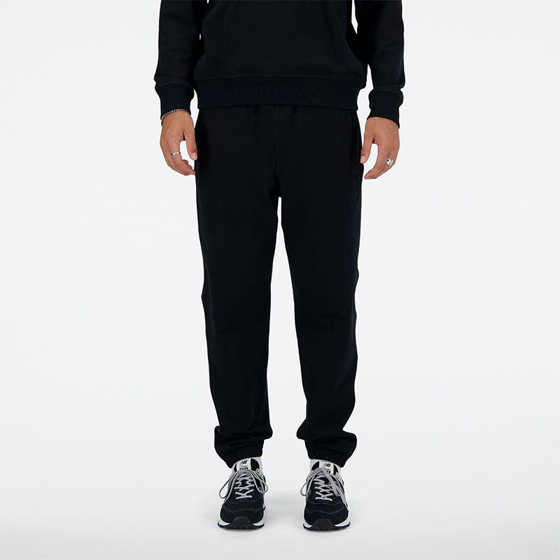 Joggingbukser New Balance Sweatpants Sort | MP41508BK