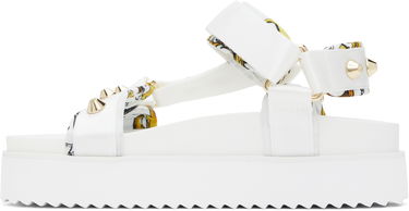 Sneakers og sko Versace Versace Jeans Couture Beach Sandals Hvid | E78VA3SM2_EZS187, 2