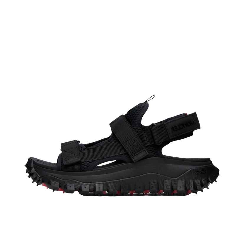 Sneakers og sko Moncler Moncler Trailgrip Vela Water-Repellent Sandals Sort | K109A4L00030M3808