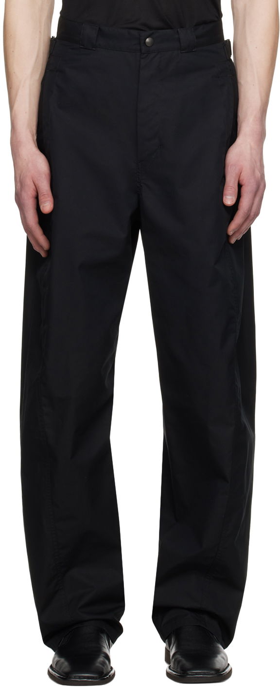 Bukser LEMAIRE Lemaire 3D Trousers Sort | PA1091 LF1226