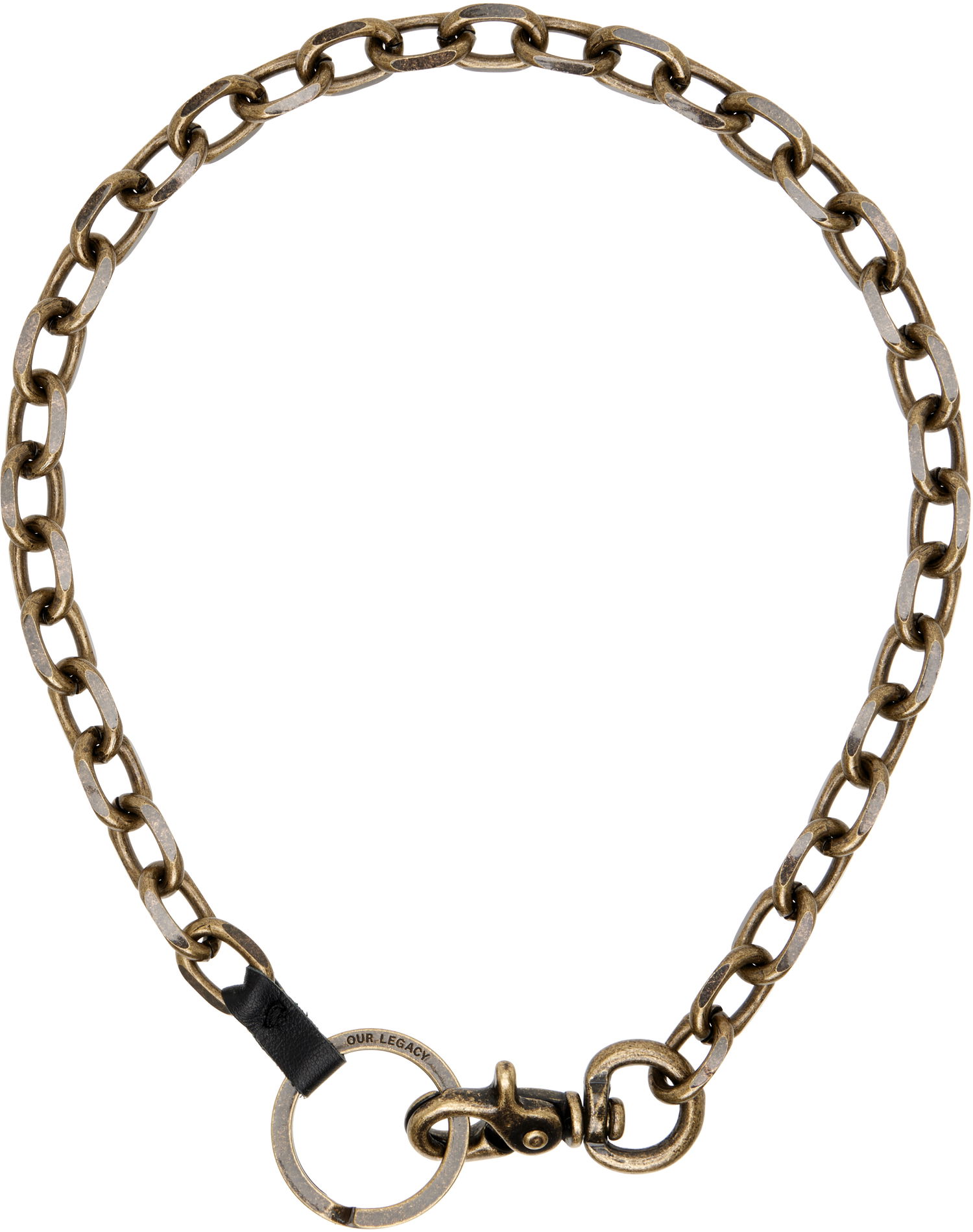 Nøgleringe OUR LEGACY Our Legacy Ladon Chain Necklace Metalisk | A2258LAB, 0