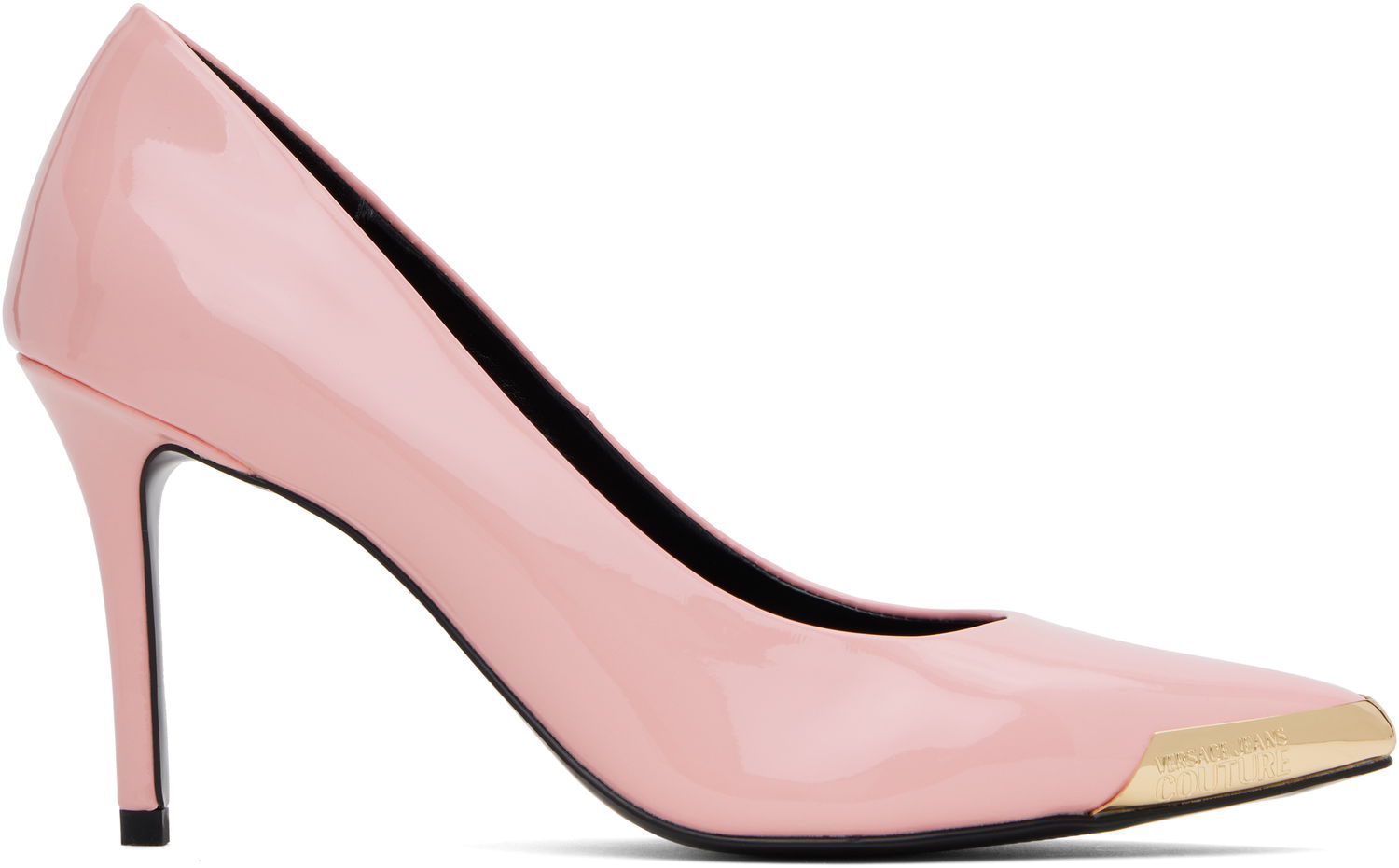 Sneakers og sko Versace Versace Jeans Couture Scarlett Patent Heels Lyserød | E78VA3S50_EZS190, 0