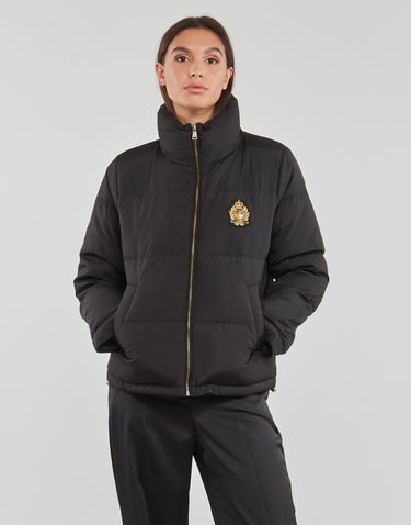Puffer jakke Polo by Ralph Lauren Logo-Patch Insulated Puffer Jacket Sort | 297928078001, 1