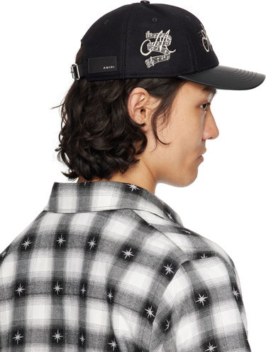 Kasket AMIRI Amiri 'Music Club' Baseball Cap Sort | AMHACP1044, 2