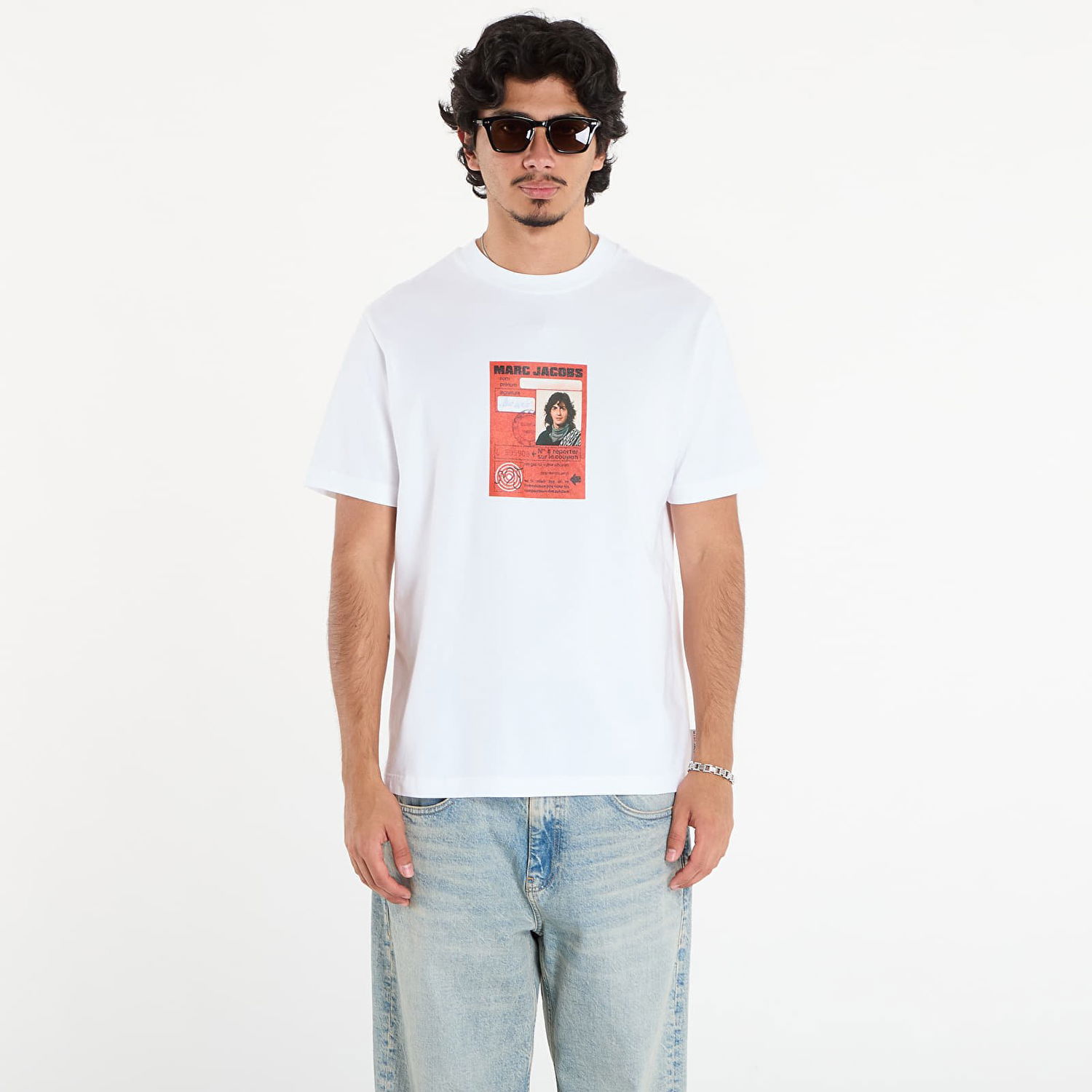 T-shirt A.P.C. A.P.C. x Marc Jacobs T-Shirt Hvid | COHKS-M26553 AAB, 0