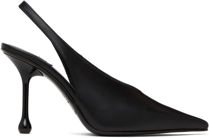 Sneakers og sko Jimmy Choo Jimmy Choo Isa 95 Slingback Heels Sort | ISA 95