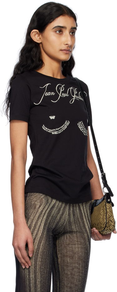 T-shirt Jean Paul Gaultier Jean Paul Gaultier 'The Tattoo Poem' T-Shirt Sort | 25/34-F-TS117I-J087-0005, 1