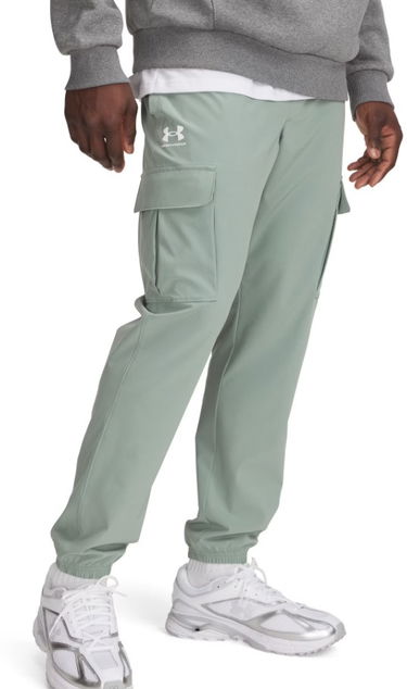 Cargo bukser Under Armour UA Vibe Woven Cargo Pants Grøn | 1386558-348, 0