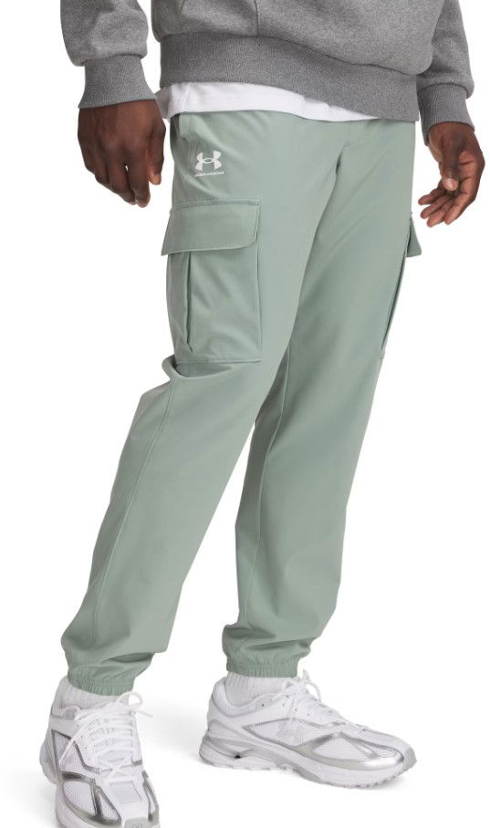 Cargo bukser Under Armour UA Vibe Woven Cargo Pants Grøn | 1386558-348