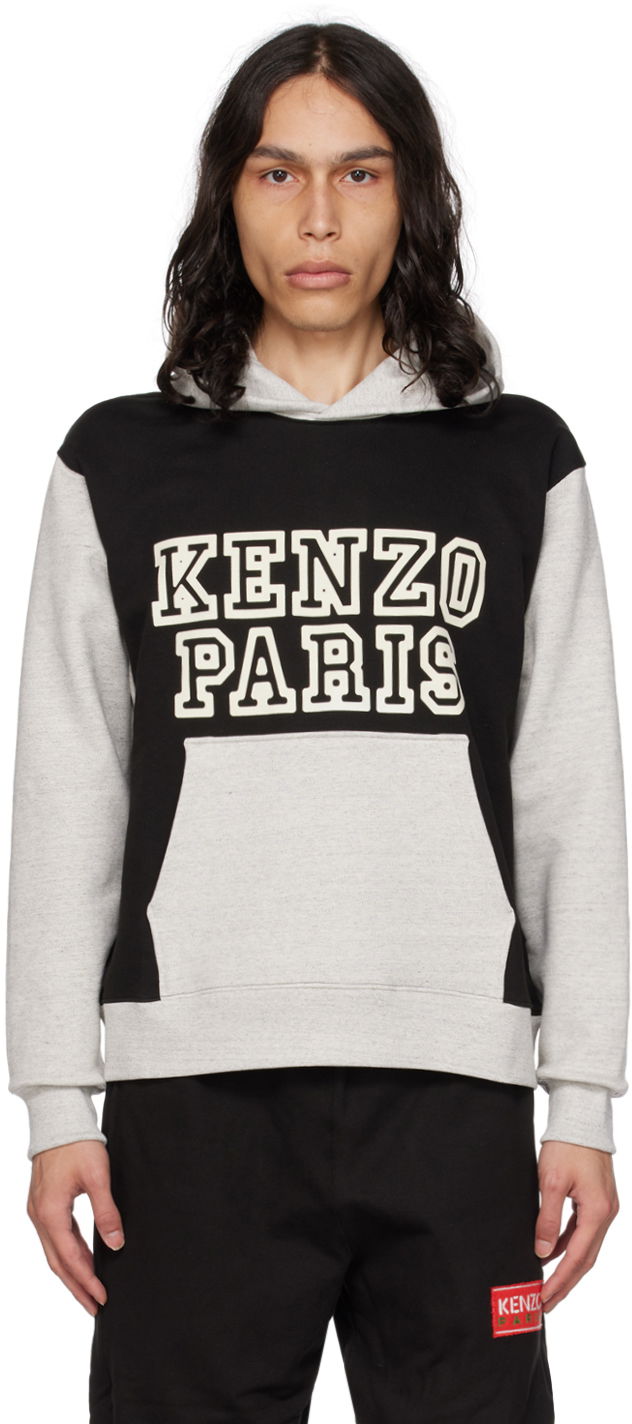 Sweatshirt KENZO Paris Tiger Academy Hoodie Sort | FD65SW0844ME, 0