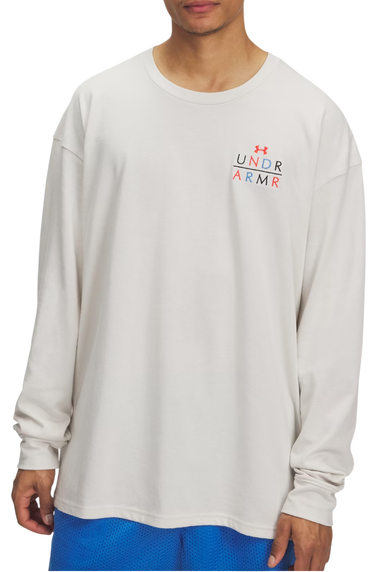 T-shirt Under Armour Under Armour UA HWT Modern Sport Long Sleeve T-Shirt Hvid | 6004885-110, 0