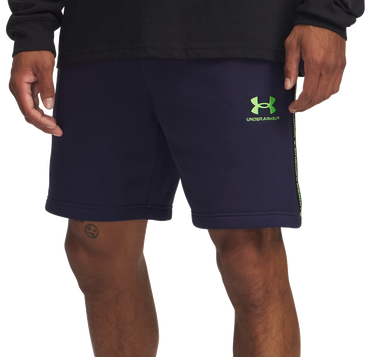 Shorts Under Armour Under Armour UA Icon Fleece Taping Shorts Mørkeblå | 1390299-411, 0