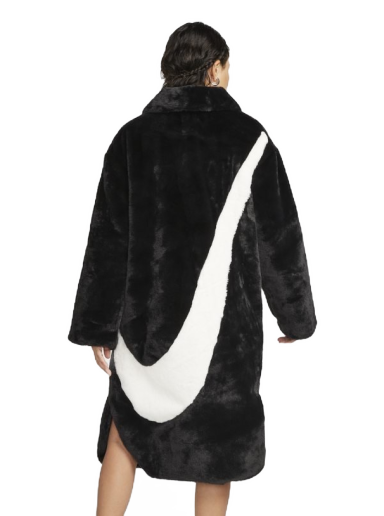 Parka Nike Faux Fur Long Jacket Sort | DQ6838-010