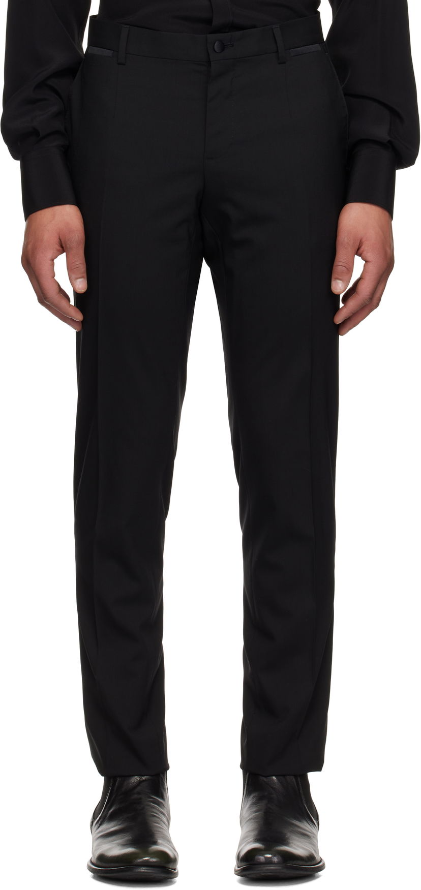 Bukser Dolce & Gabbana Dolce&Gabbana Continuativo Trousers Sort | GWZXMTFUBF2