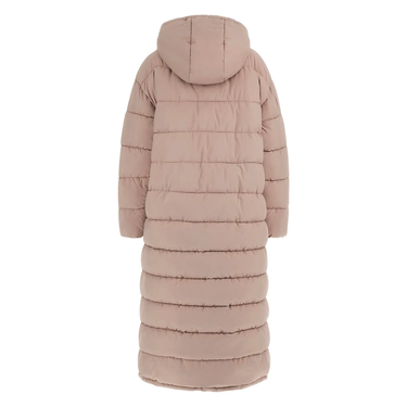 Puffer jakke GUESS Long Puffer Jacket With Hood Beige | V4BL04WFYE2-WTDG, 1