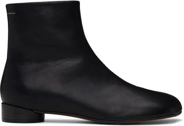 Sneakers og sko Maison Margiela MM6 Maison Margiela Stitch-Out Ankle Boots Sort | SH1WU0010 P5000, 0