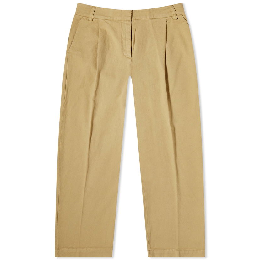 Bukser YMC Earth Market Trousers Beige | Q4AZB-20