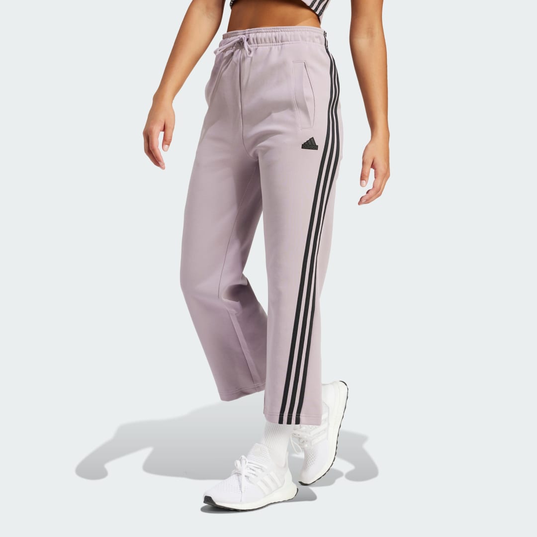 Joggingbukser adidas Performance Sportswear Future Icons 3-Stripes Open Hem Joggers Lyserød | IS3661, 0