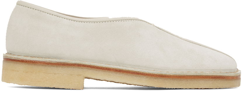 Tøj LEMAIRE Lemaire Piped Slippers Hvid | FO0068 LL0007