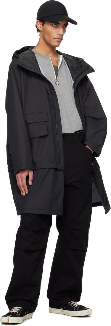 Regnfrakke NANAMICA nanamica 3L PERTEX SHIELD 2Way Travel Coat Sort | S25SB045U, 4