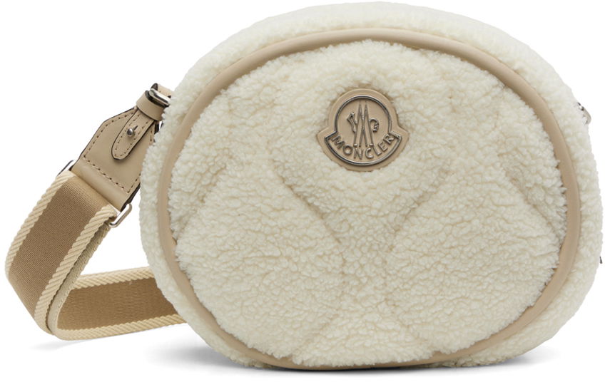 Skuldertaske Moncler Delilah Crossbody Bag Hvid | I209B5L00003M3189, 0