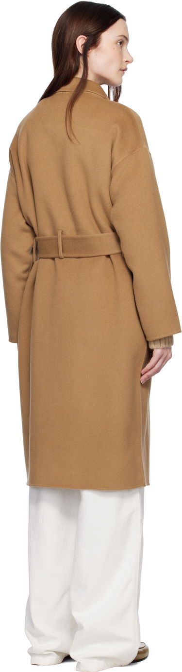 Frakker Anine Bing Anine Bing Dylan Double-Breasted Wool Coat Brun | A-01-4001-200, 2