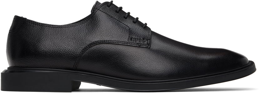 Sneakers og sko BOSS Hugo Grained Derbys Sort | 50536212