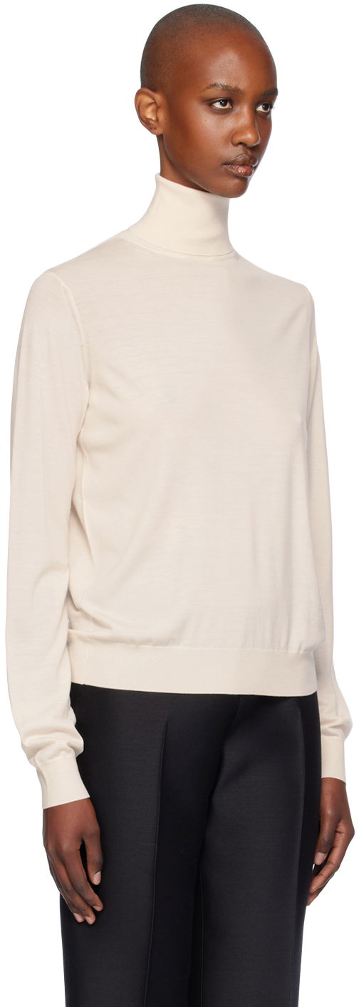 Sweater The Row The Row Heva Turtleneck Beige | 8280-Y590, 1