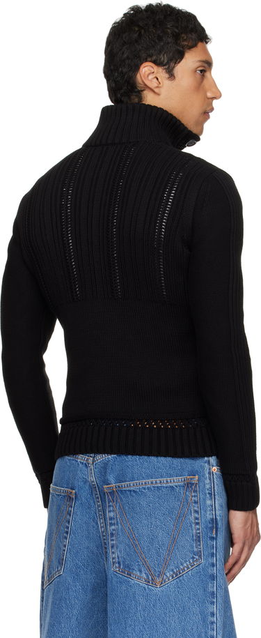 Sweater VETEMENTS VETEMENTS Cargo Cardigan Sort | UH76KN350B, 2