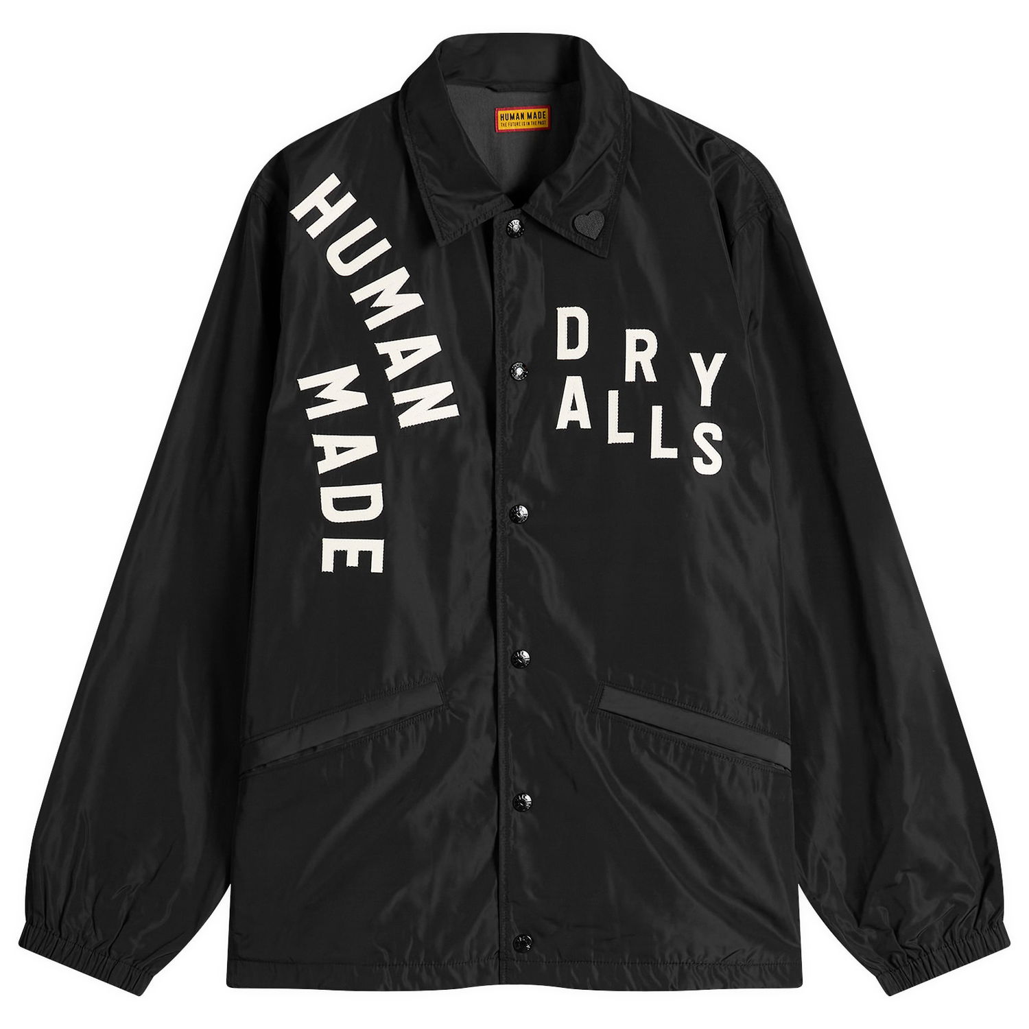 Jakke Human Made Coach Jacket, Size Large Sort | HM30JK035-BLK, 0