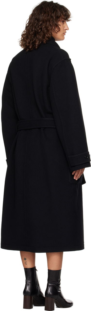 Frakker LEMAIRE Lemaire Wrap Coat Sort | CO1037 LF1116, 2