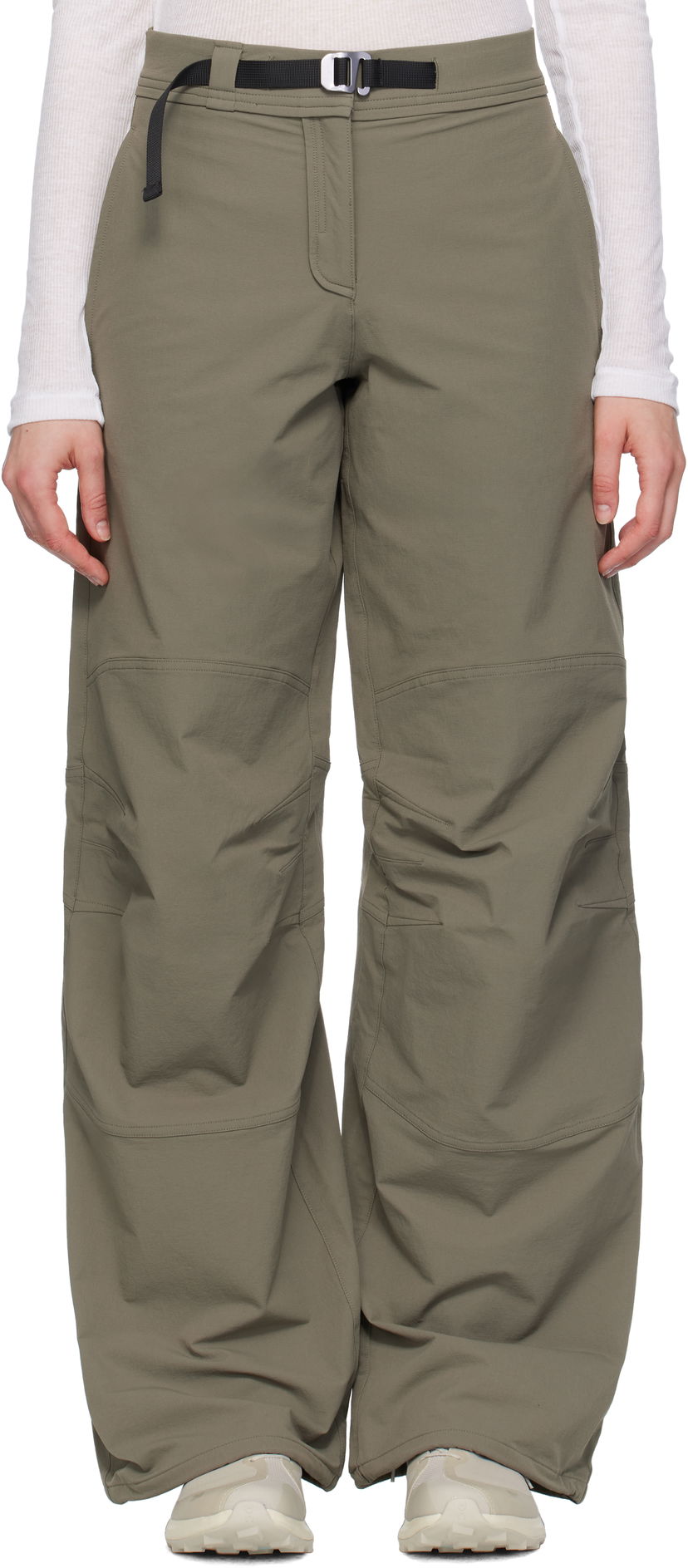 Bukser ROA ROA Shaped Knee Sport Pants Grøn | RBWW016FA08