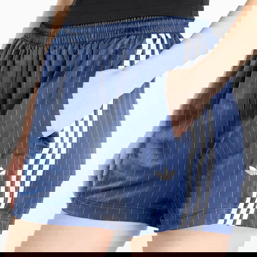 Shorts adidas Originals adidas Originals Pin-Stripe Satin Shorts Mørkeblå | KD2285, 1