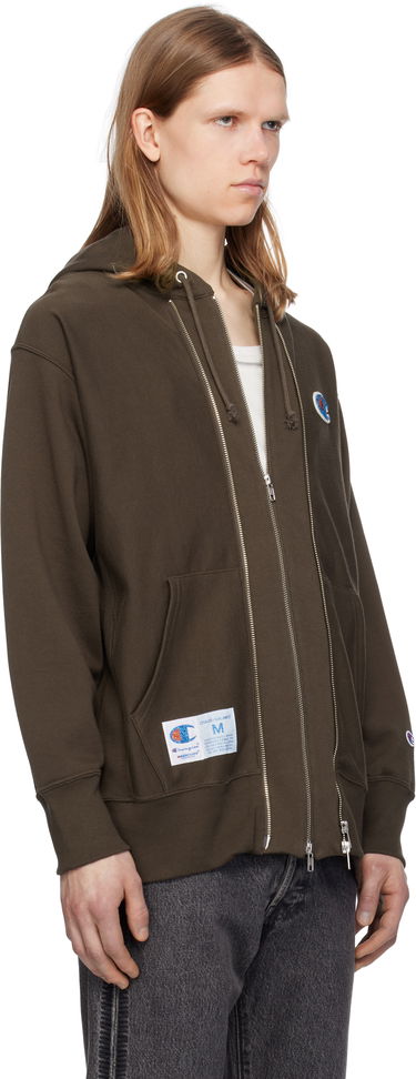 Sweatshirt UNDERCOVER Undercover Champion Edition Zip Hoodie Brun | UC1E4811, 1