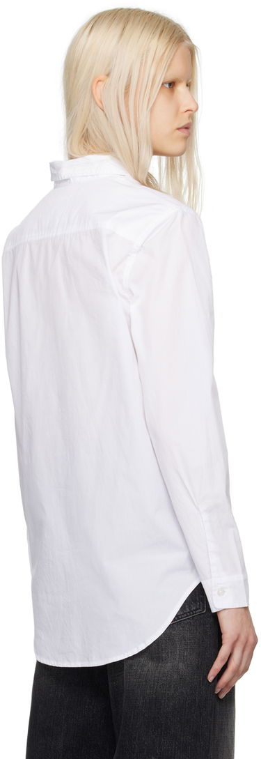 Skjorte R13 R13 Foldout Shirt Hvid | R13WR246-R339B, 2