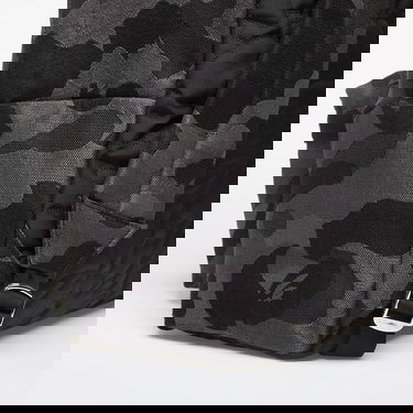 Rygsæk BAPE A BATHING APE Solid Camo Jacquard Daypack Black Universal Sort | 001BAK201309M BLK, 2