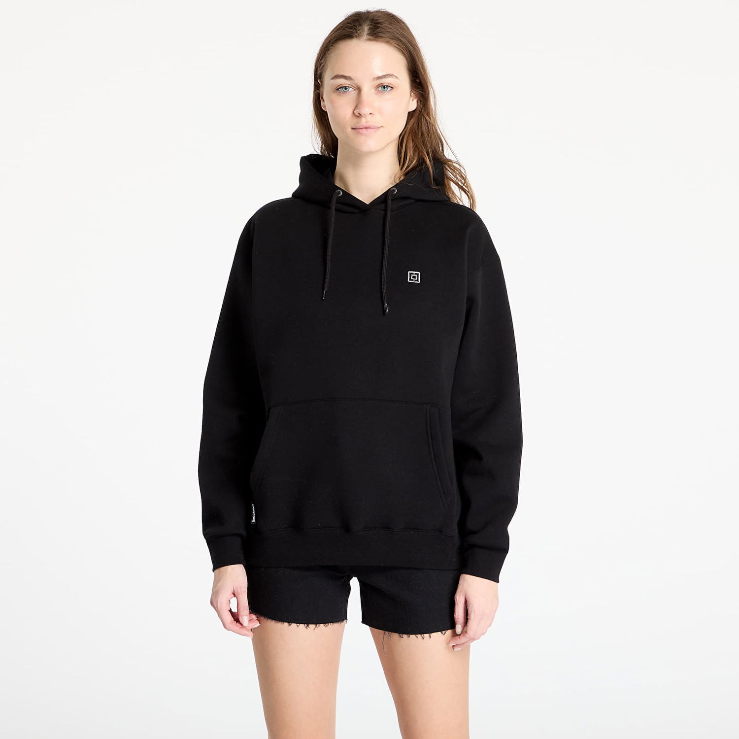 Sweatshirt Horsefeathers Miv Hoodie Sort | SW932C, 0