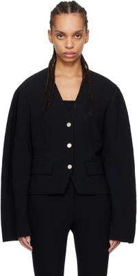 Nanushka Kiyo Seersucker Blazer