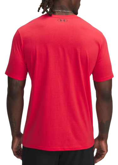 T-shirt Under Armour Project Rock Brahma Bull Short Sleeve T-Shirt Rød | 1383191-989, 2