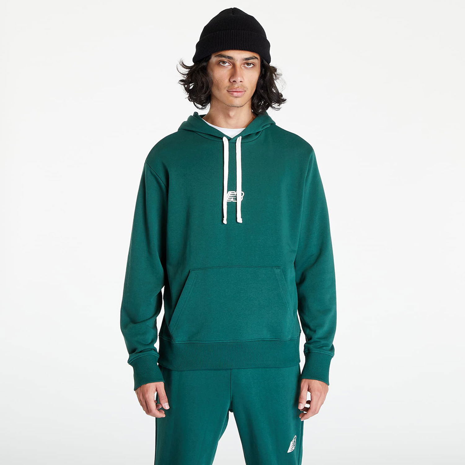 Sweatshirt New Balance Essentials Grøn | mt23511-nwg, 0