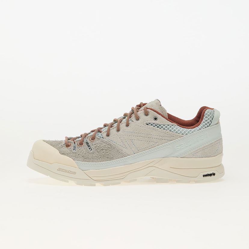 Sneakers og sko Salomon X-Alp Suede Ice Flow/ Quarry/ Russet Hvid | L47725100
