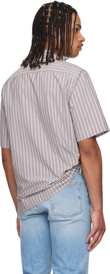 Skjorte Paul Smith Paul Smith Short Sleeve Regular Fit Shirt Lilla | M1R-905U-P02635, 2