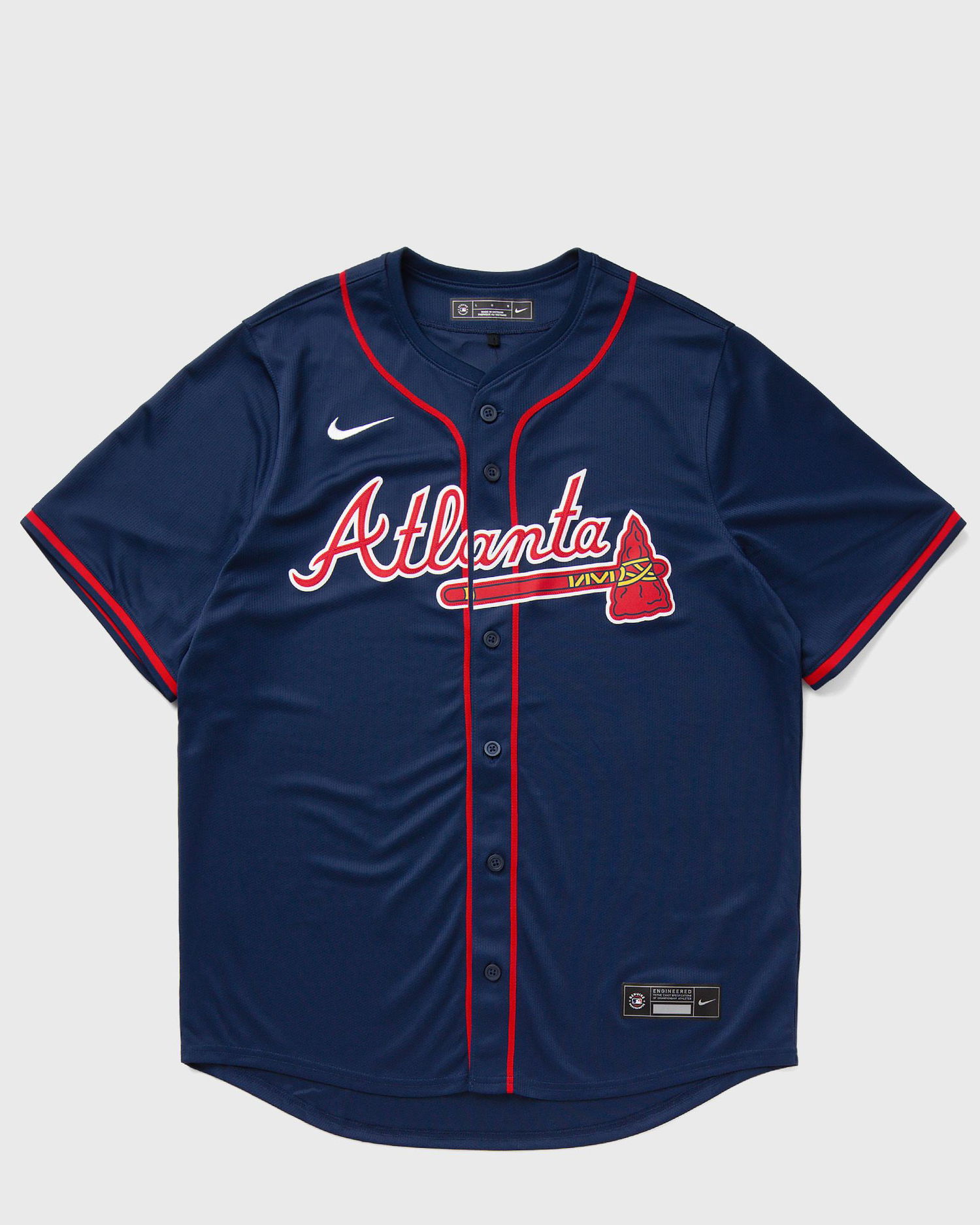 Jersey Nike MLB Atlanta Braves Limited Alternate Jersey Mørkeblå | T7LM-AWA1-AW-L23-44B, 0