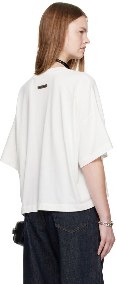 T-shirt Fear of God Fear of God ESSENTIALS Boxy T-Shirt Hvid | 125SP257164FW, 2