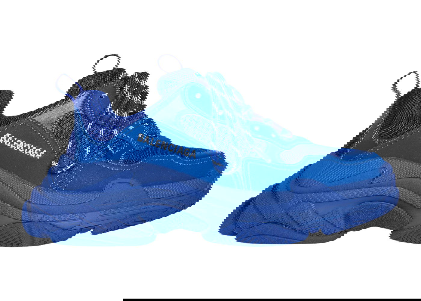 Sneakers og sko Balenciaga Triple S Indigo Blå | 536737W2FW14990, 0