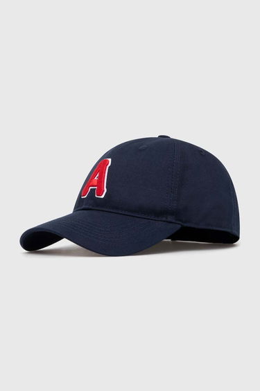 Kasket AAPE by A Bathing Ape AAPE 3D "A" Font Baseball Cap Mørkeblå | ACP5227, 0