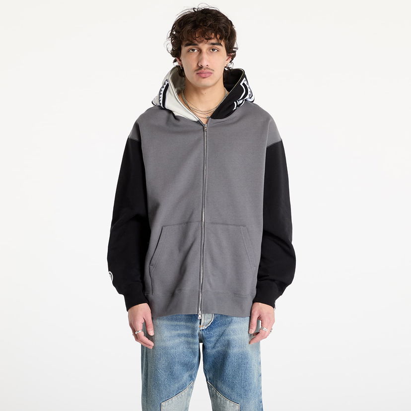 Sweatshirt BAPE Shark Full Zip Hoodie Grå | 001ZPK701311M BLK