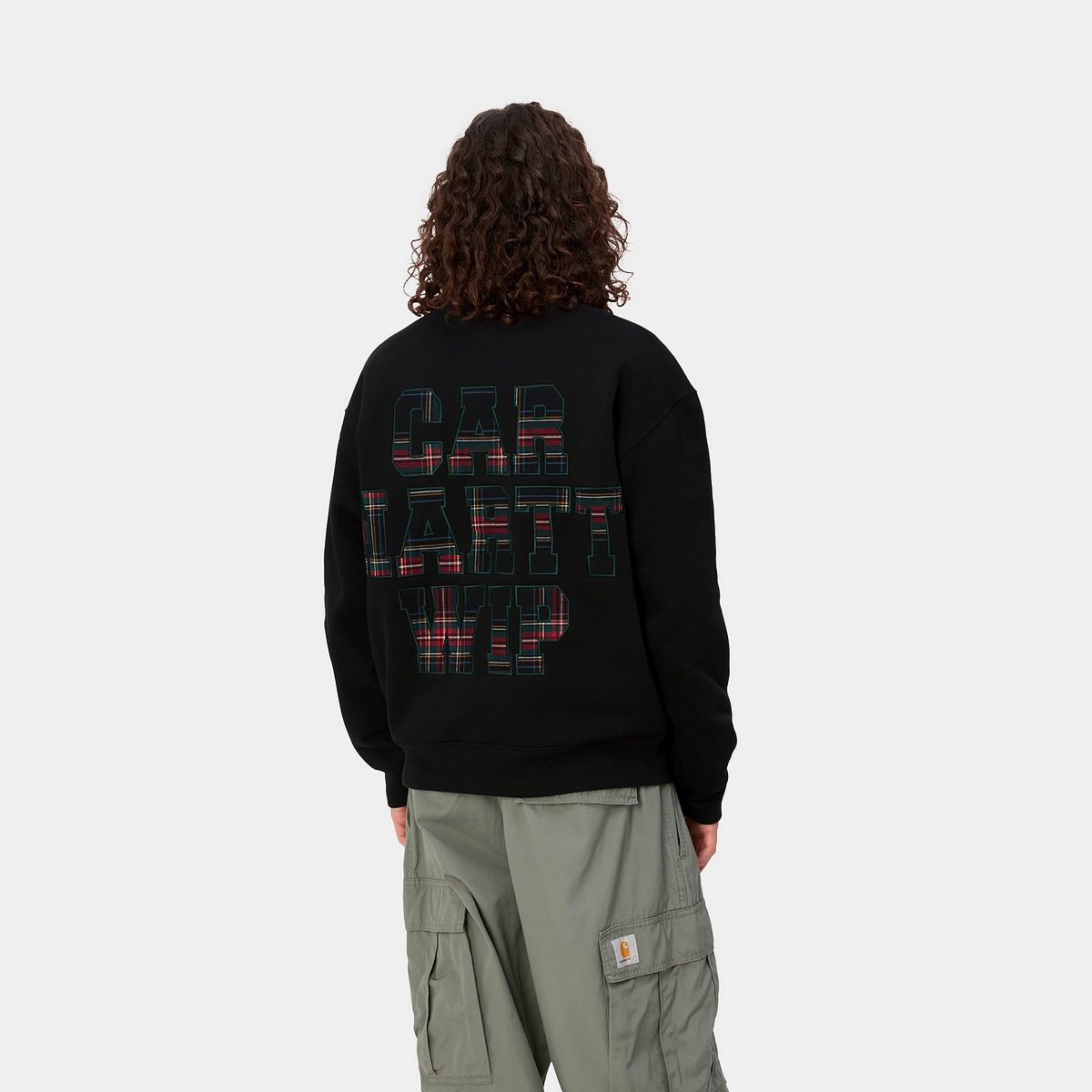 Sweater Carhartt WIP Wiles Crewneck Sort | I032456_89_XX, 1