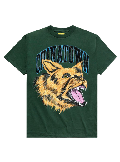 T-shirt MARKET Chinatown Beware Sketch Tee Grøn | CTM1990454/0443